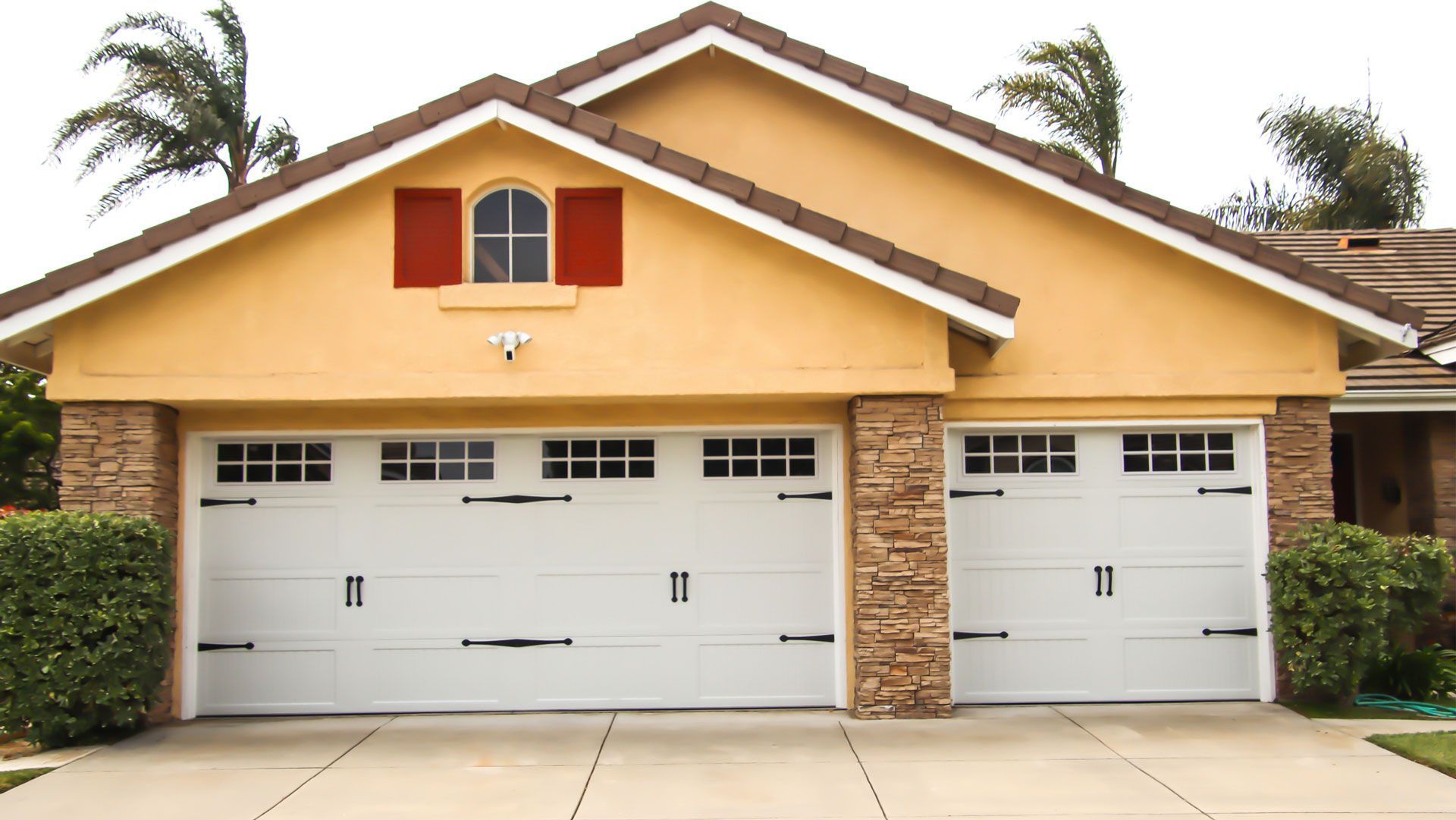 House with Garage Doors — Eagle Creek, OR — Able Garage Door Service Inc.