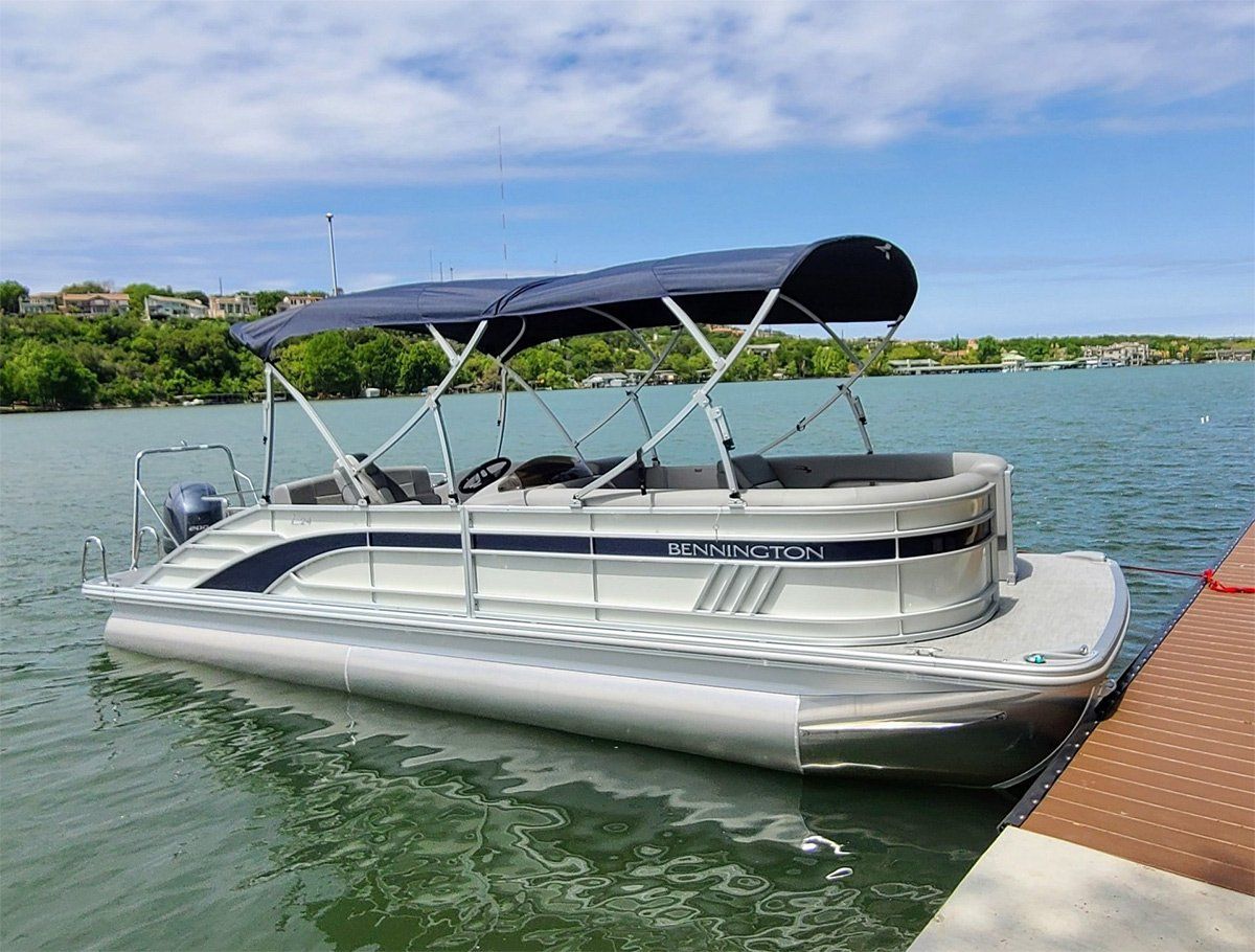 Lake Travis Bachelorette Party TX Pontoon Boat Rental