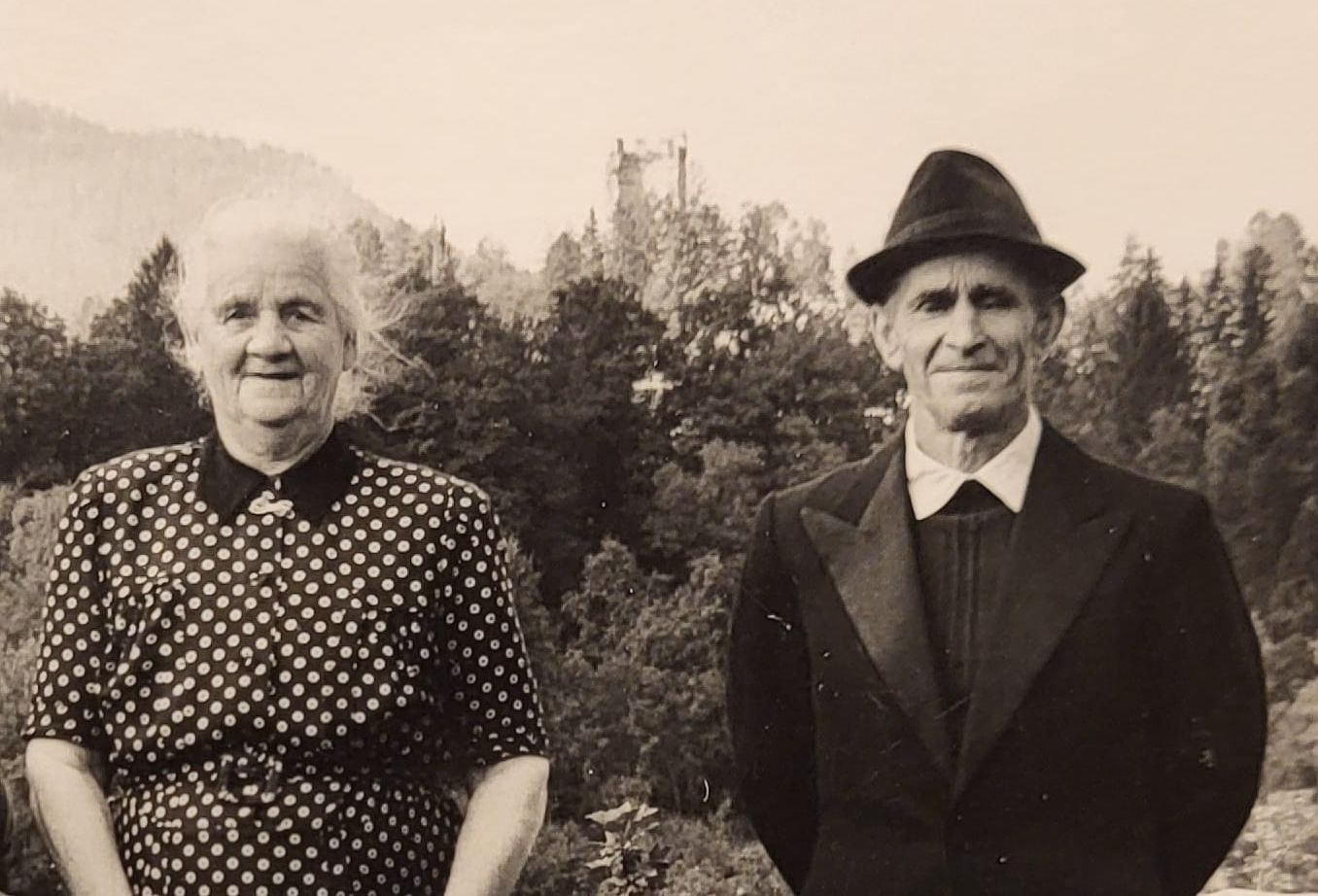 Urgrossmutter Anna mit Grossvater Johann-Georg