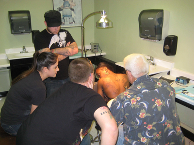 World's Only Tattoo School: Home