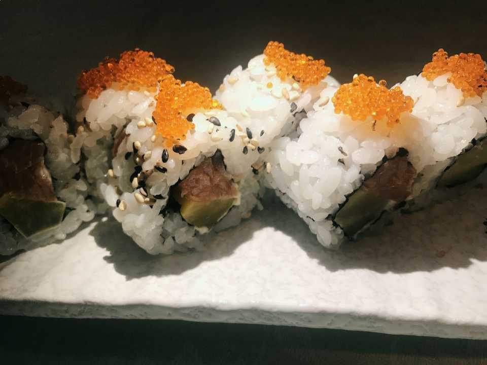 piatto di sushi del ristorante