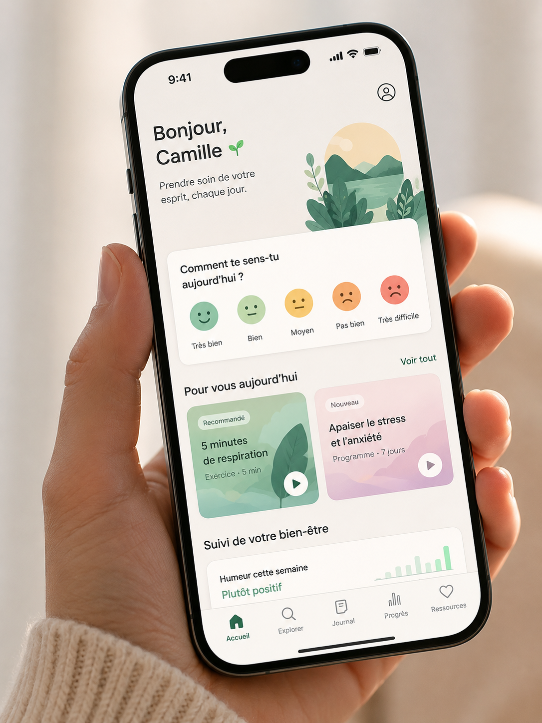 mental health app
