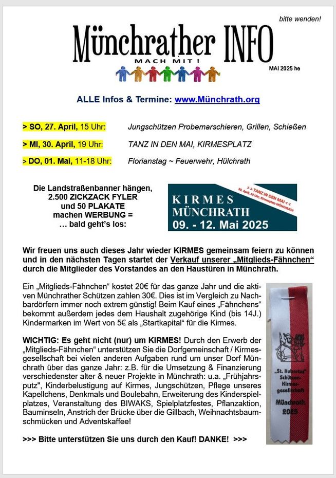 Münchrather Info (MÜNF) April 2025