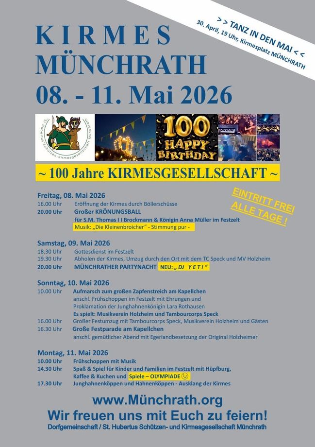 Tanz in den MAI - MÜNCHRATH