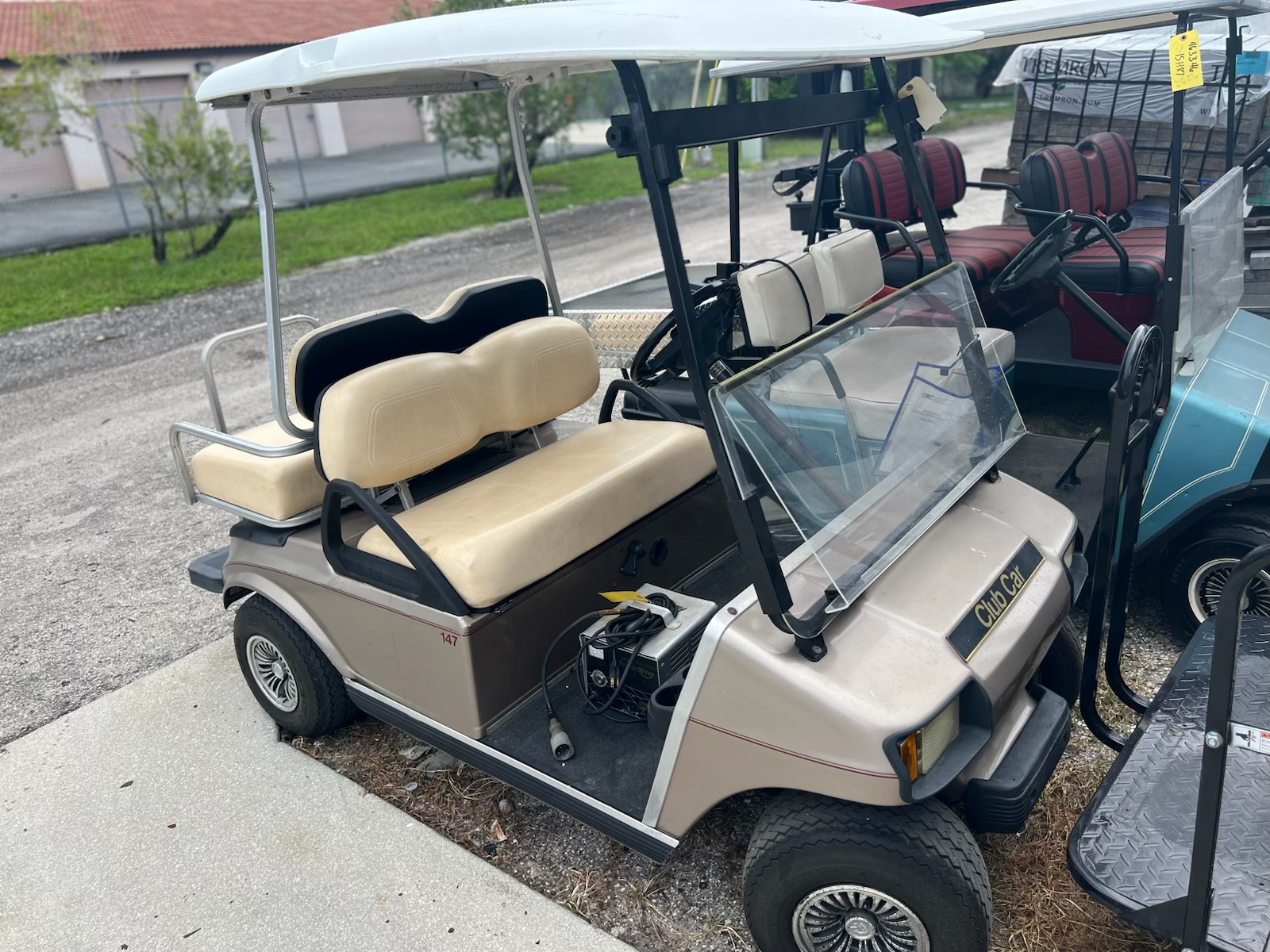 2000 Club Car DS Gold 4-passenger electric golf cart | Hole In One Golf Carts, Cape Coral, FL