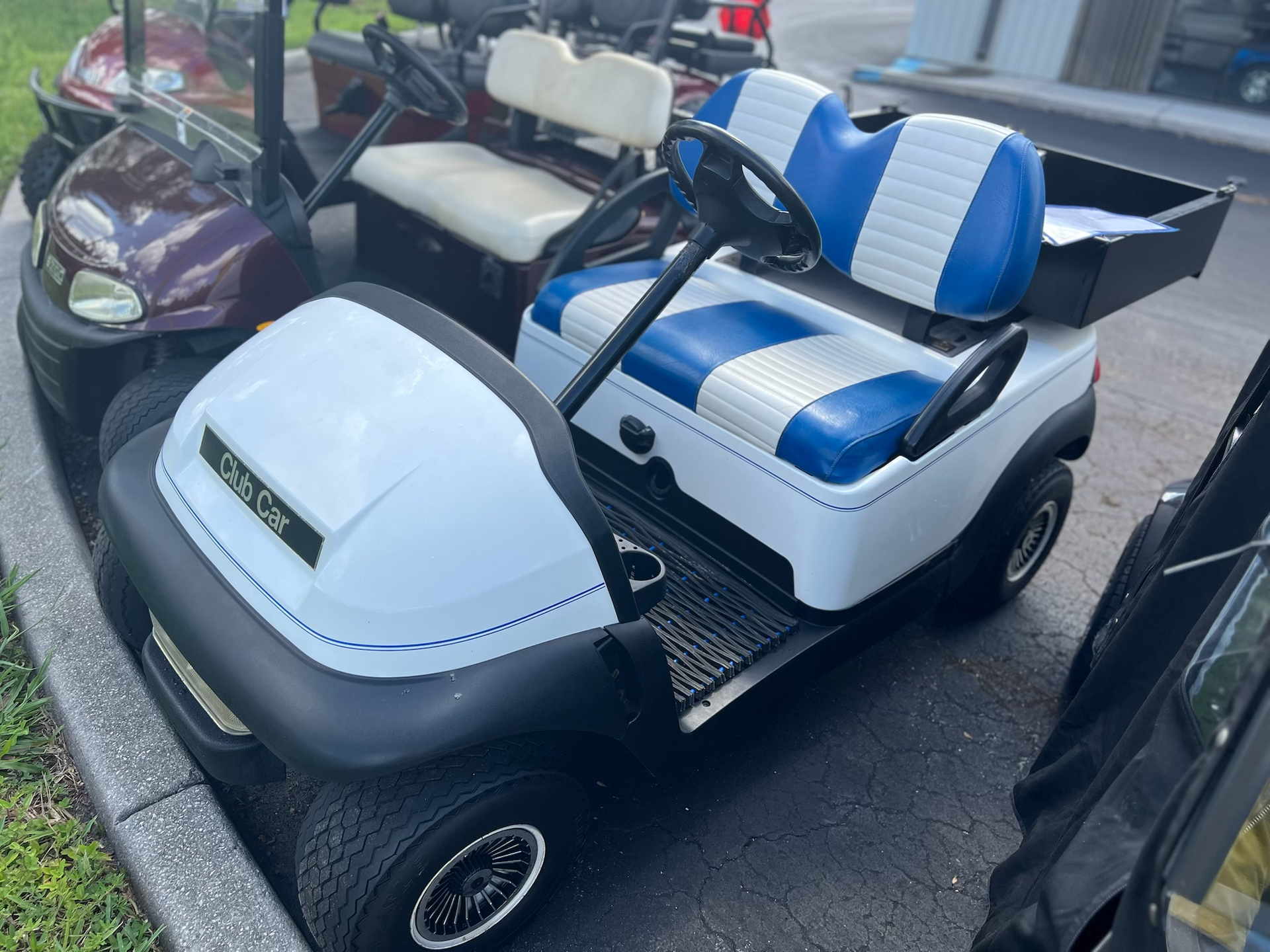 2012 Club Car Precedent 2-passenger utility  electric golf cart | Hole In One Golf Carts, Naples, FL