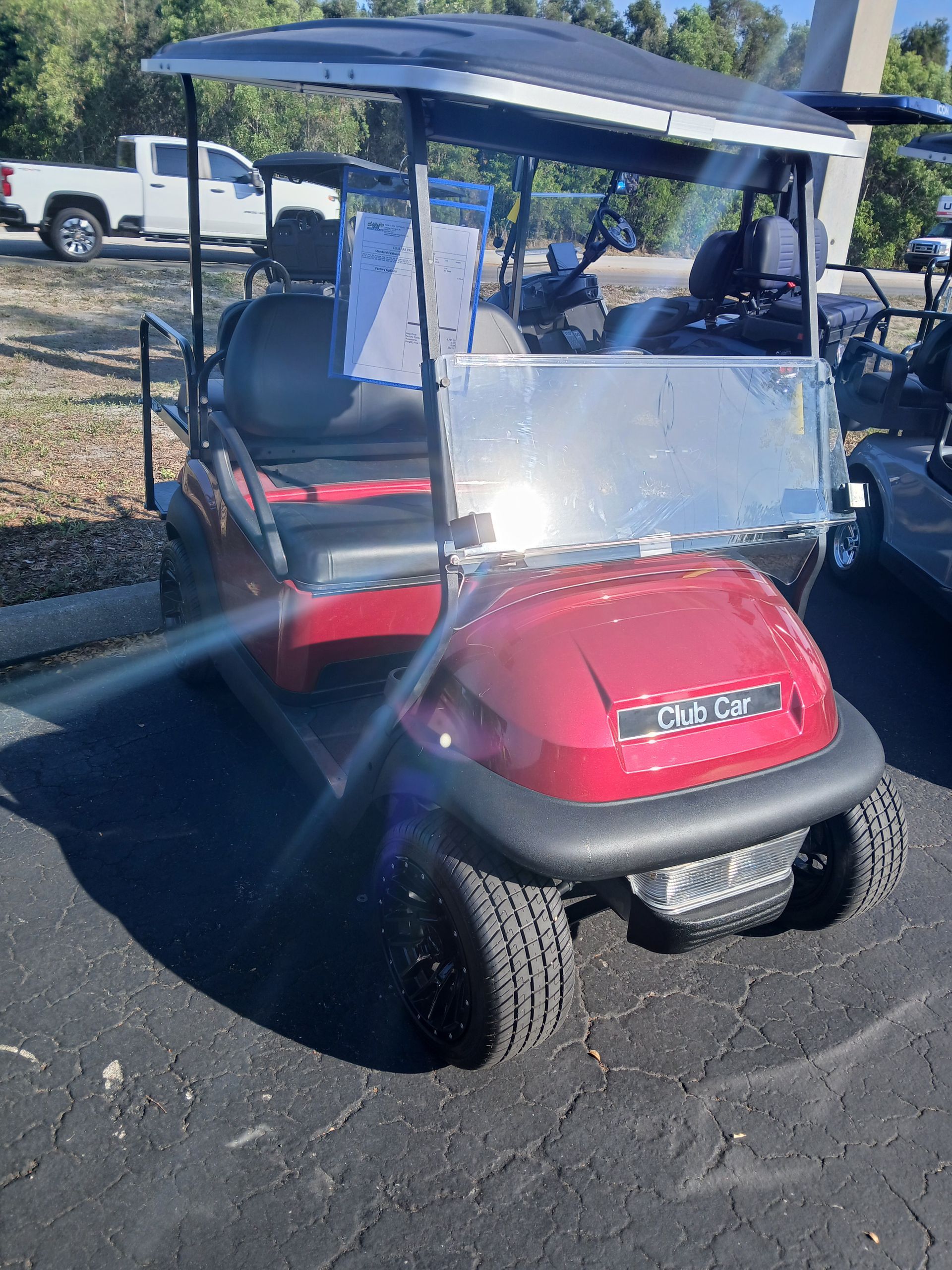 2018 Club Car Precedent 4-passenger golf cart  Hole In One Golf Carts Naples, FL