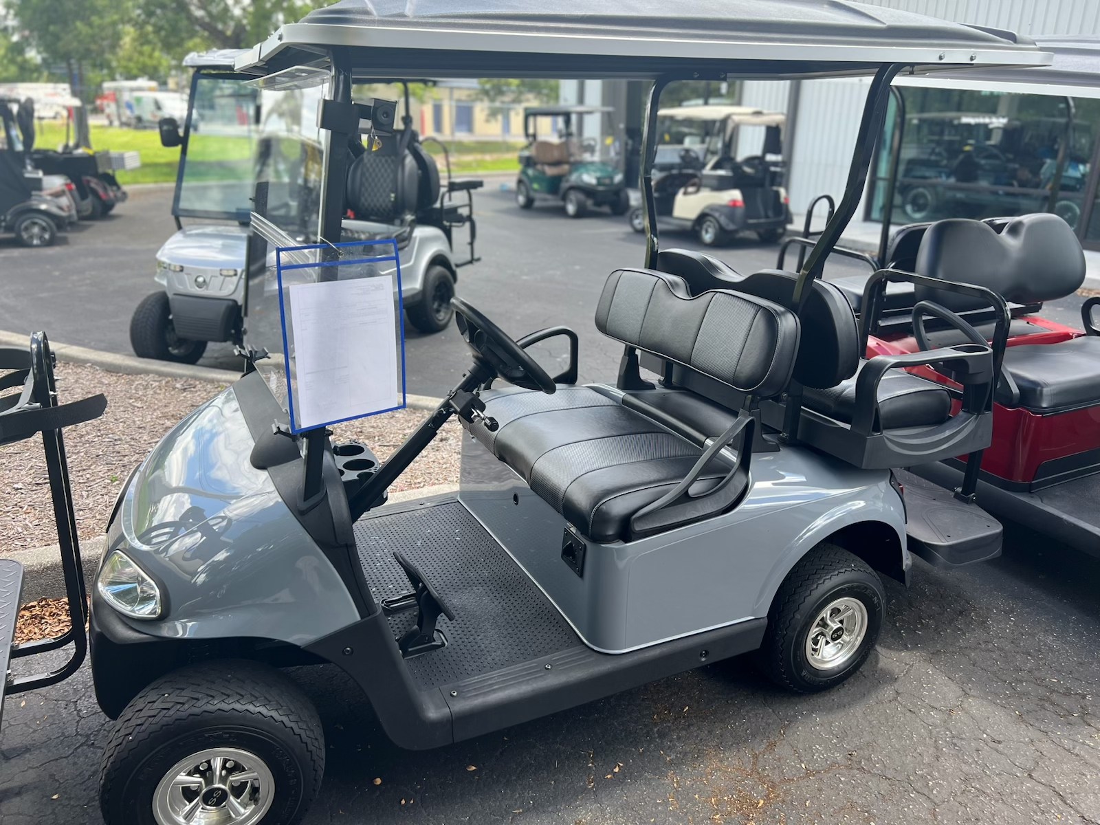 2019 EZGO RXV 4-passenger electric golf cart | Hole In One Golf Carts, Naples, FL