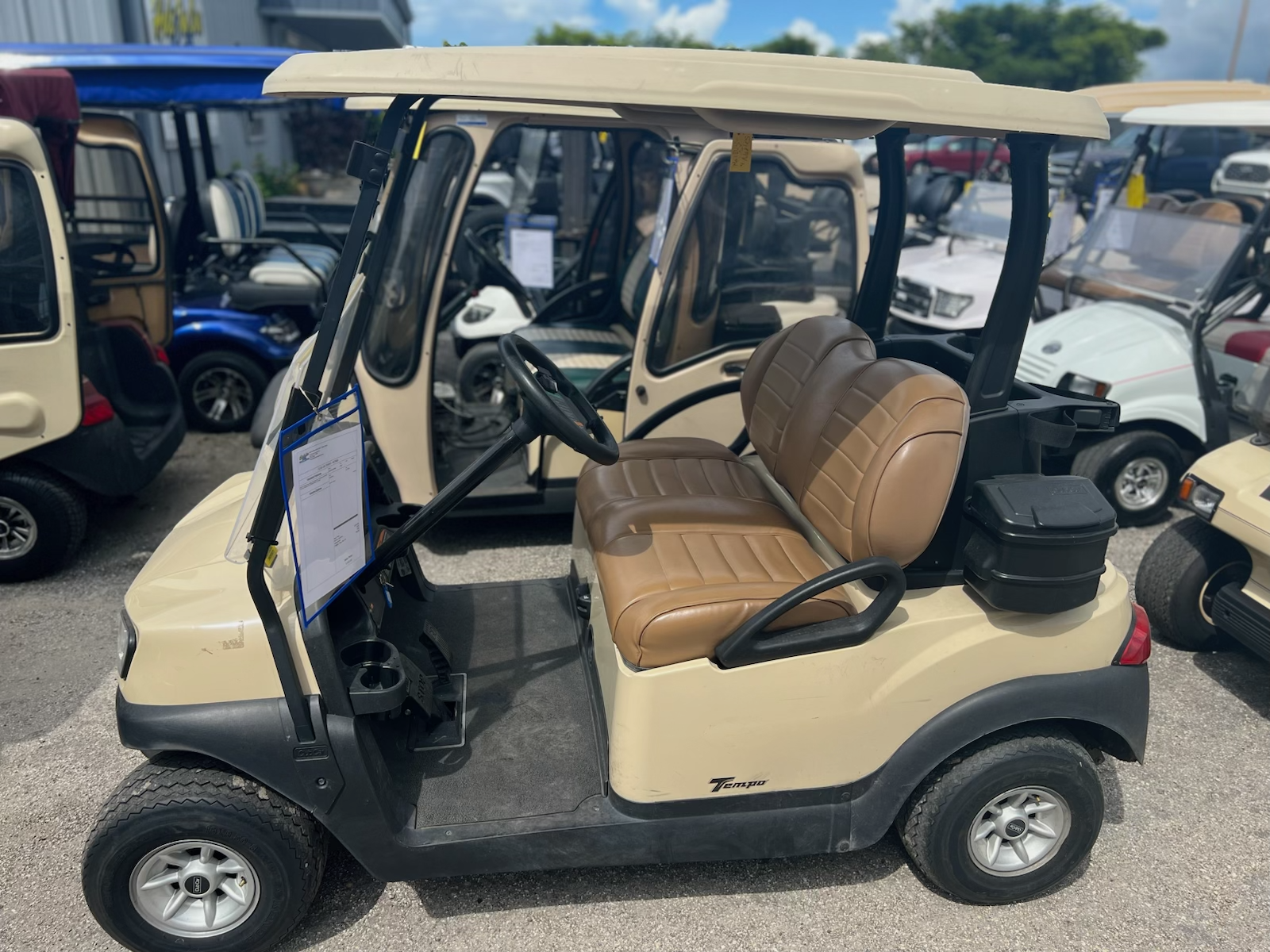 2023 Club Car Tempo 2-passenger electric golf cart | Hole In One Golf Carts, Cape Coral, FL