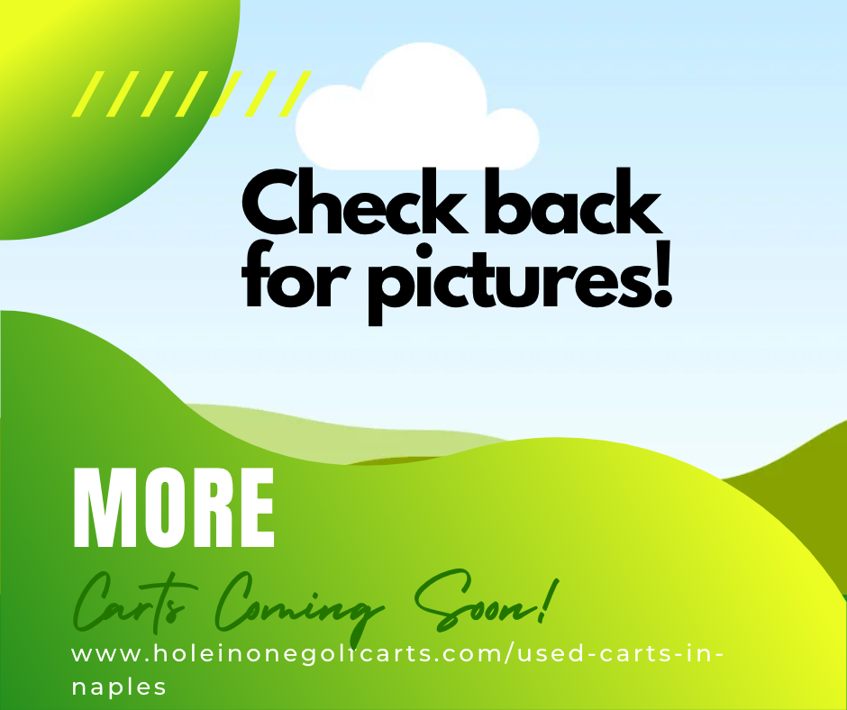 Used Golf Carts Cape Coral, FL Hole In One Golf Carts