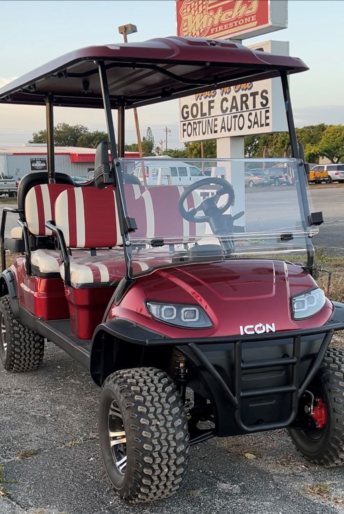 ICON golf carts Naples, FL Hole In One Golf Carts