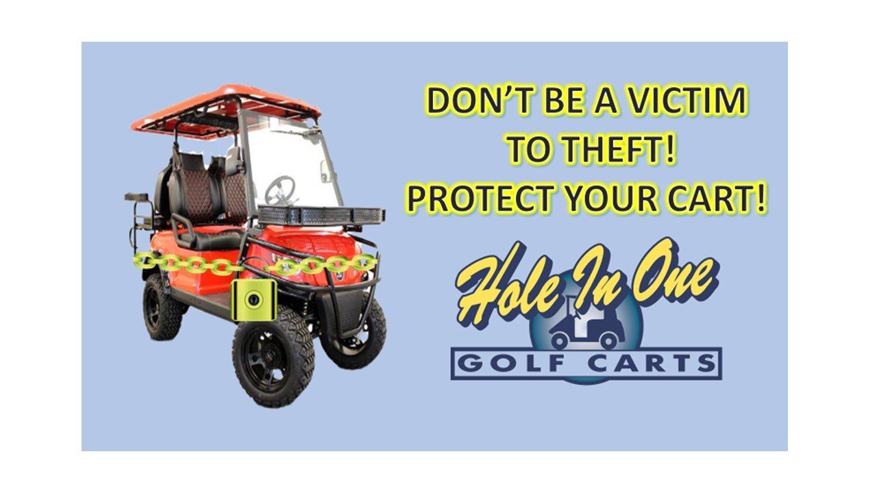 Theft Prevention For Golf Carts