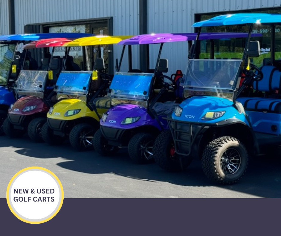 ICON Golf Carts | Hole In One Golf Carts Naples, FL