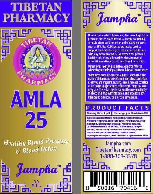 AMLA 25 Tibetan Pill Medicine
