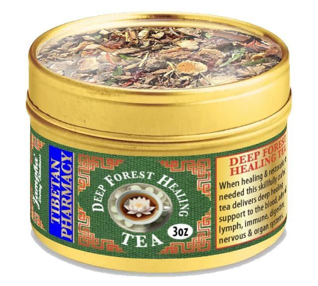 Deep Forest Healing Tea - A botanical blend for healing and restoration.