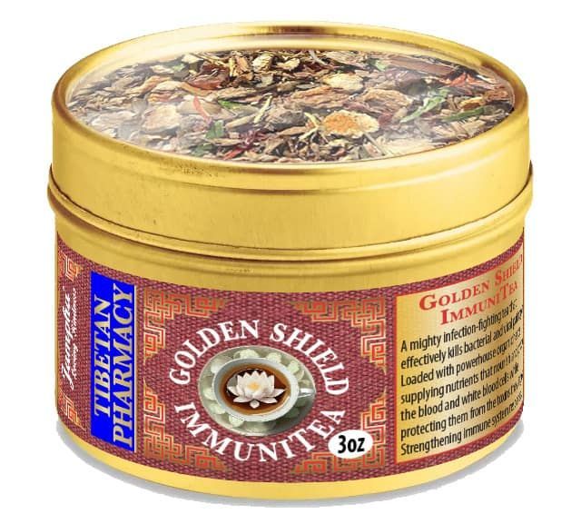 Golden Shield Immunitea - special herbal formula to support and fortify your immune function
