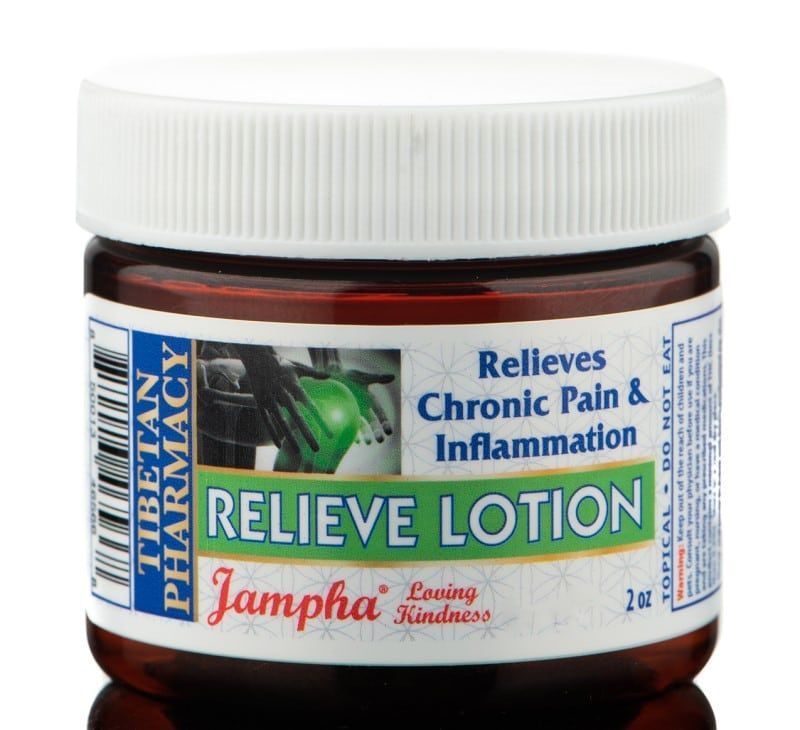 Relieve Lotion for arthritis and topical pain relief. Safe for long-term use.