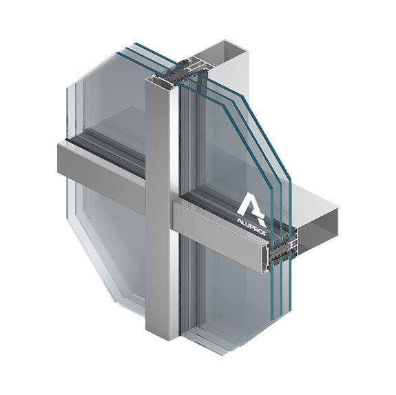 Aliuminio langų ir durų profilis Aluprof MB-SR50N HI+