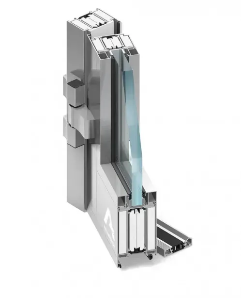 Aliuminio langų ir durų profilis Aluprof MB-45 Aliuminio langų ir durų profilis Aluprof MB-45