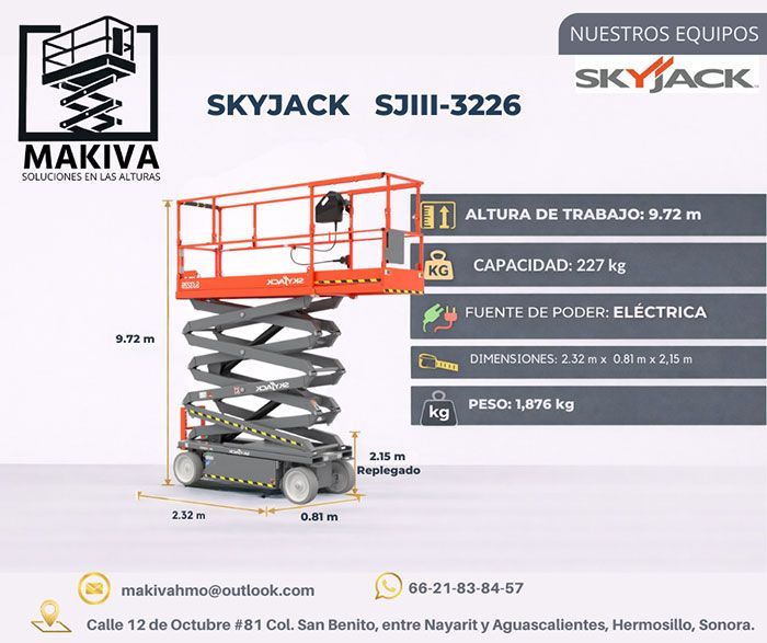 MAKIVA RENTA DE EQUIPO DE ELEVACION