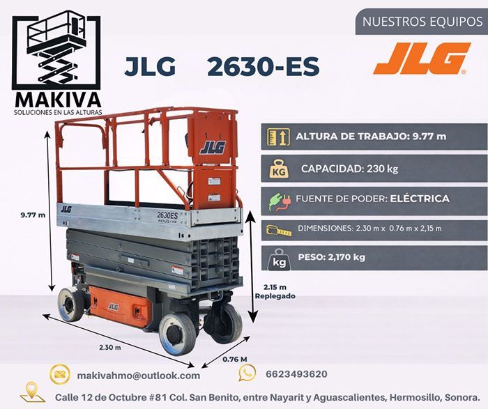 MAKIVA RENTA DE EQUIPO DE ELEVACION