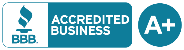 BBB Accredited Business and A+ rating