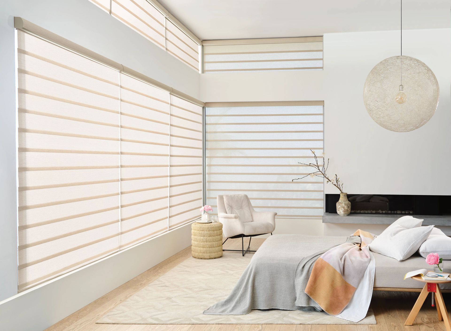 Hunter Douglas Modern Vignette Roman Shades