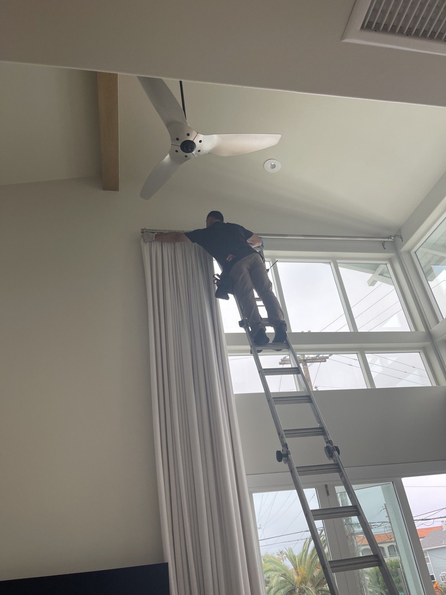 Somfy motorized drapery, hardware and roller shades in carlsbad, ca