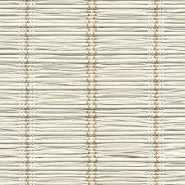 woven shades by window spaces
