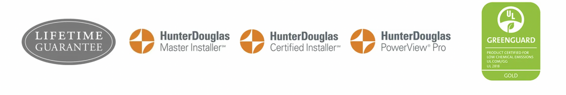 Hunter Douglas Certified Installers