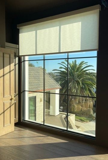 Somfy motorized drapery, hardware and roller shades in Carlsbad, CA