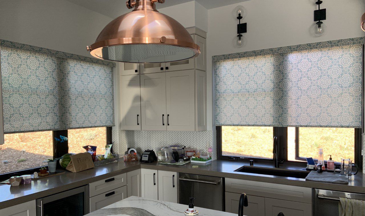 window shades for the kitchen