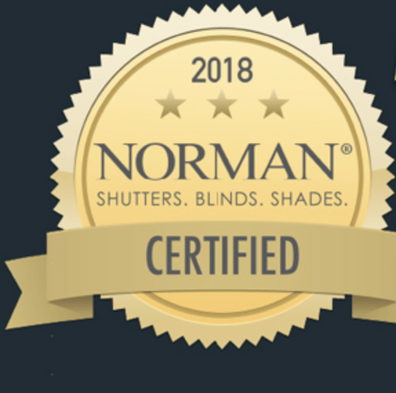 Norman Shutters Certified