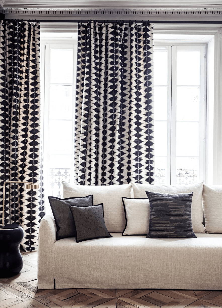 Black & White Curtains