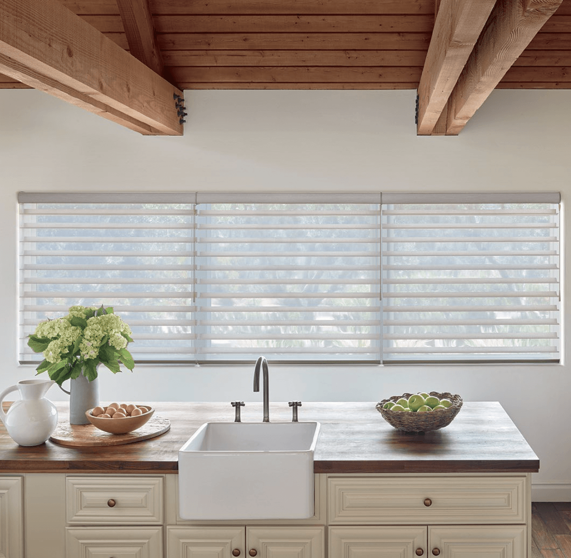 sheers shades for the kitchen