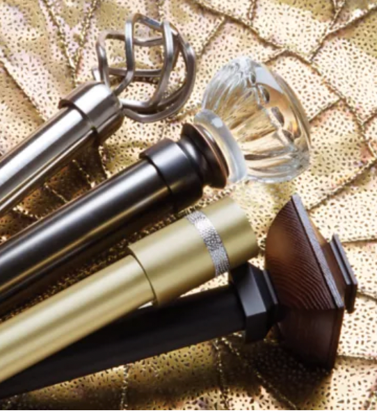 METAL DRAPERY HARDWARE