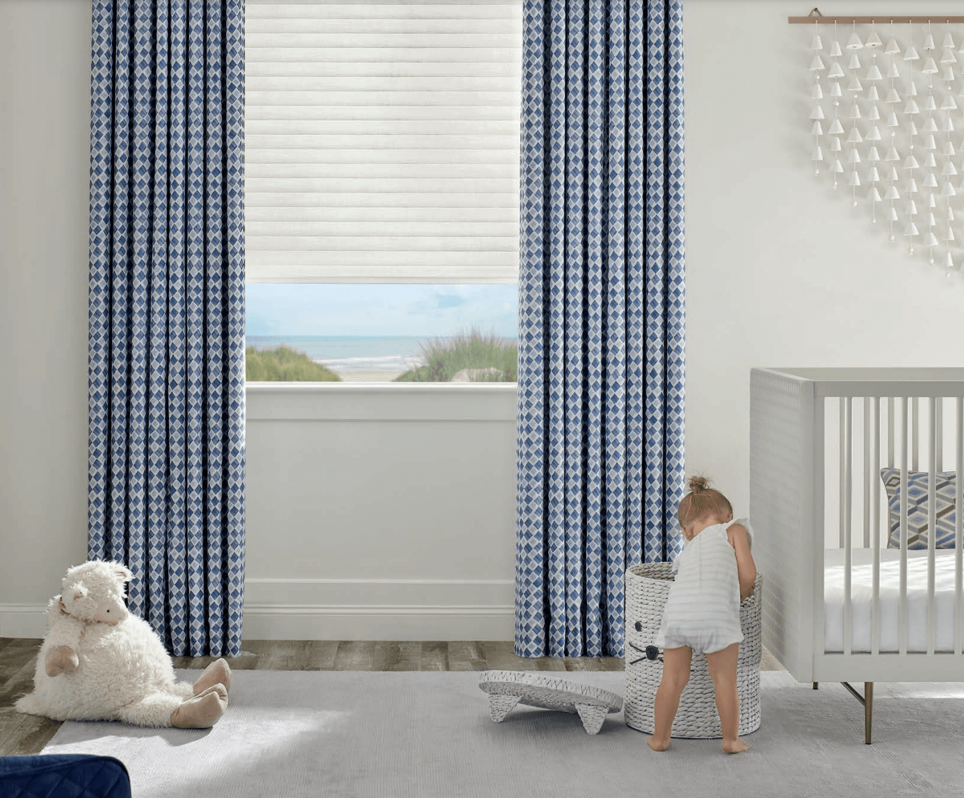 Blue Blackout Curtains & Shades