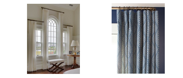 window spaces curtains