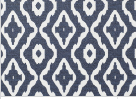 window spaces roller shades patterned blue