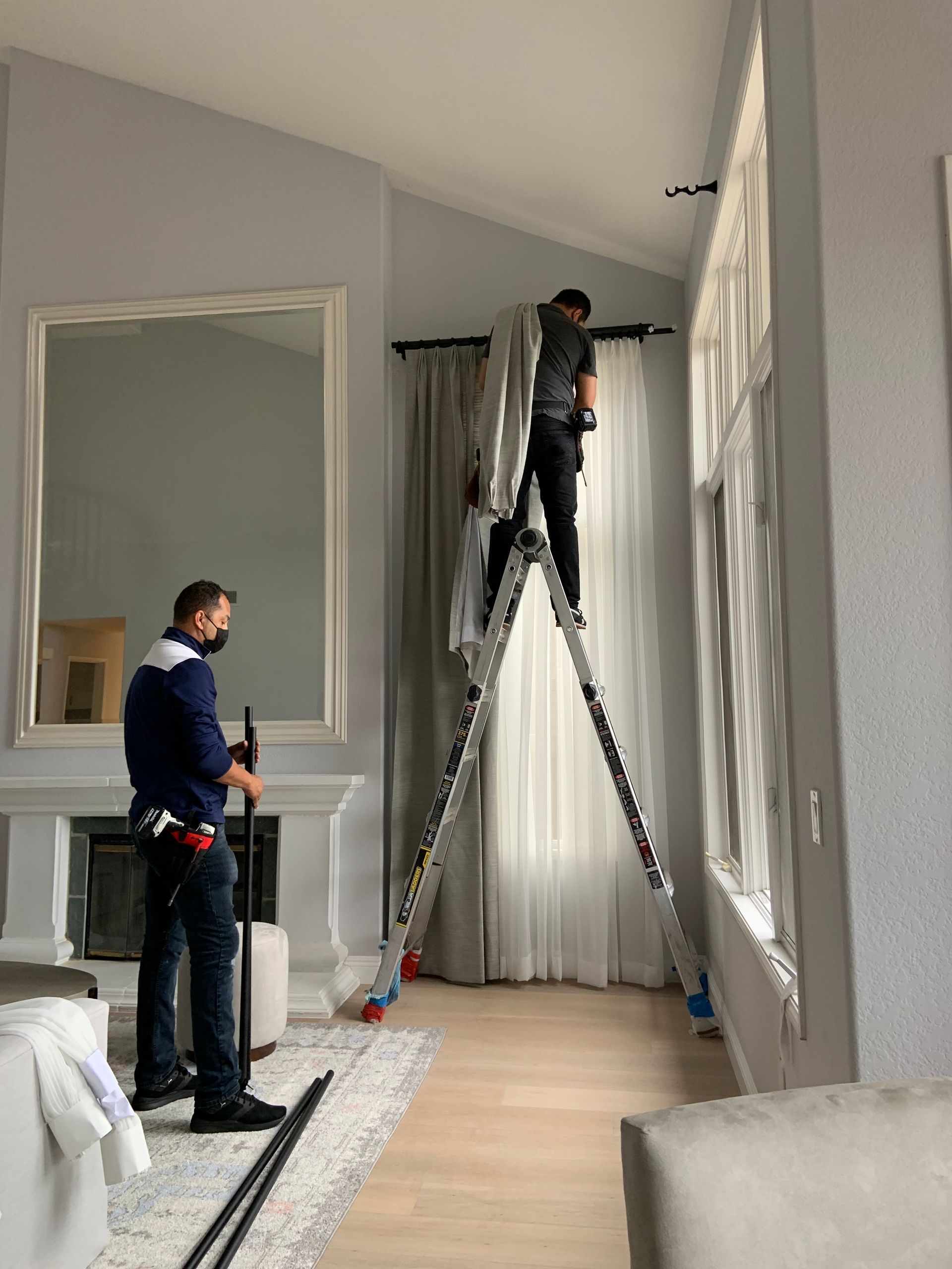 Installing Drapery & Sheers