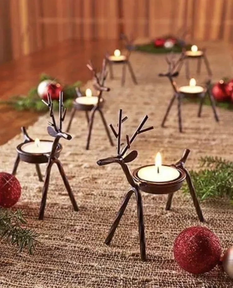 reindeer candles