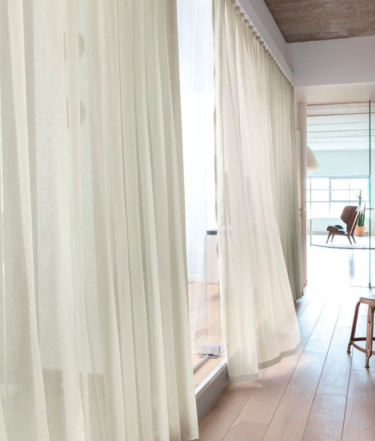 sheer curtains