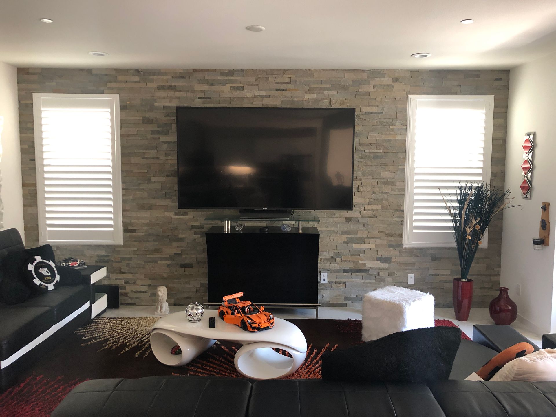 Woodlore Shutters with invisible tilt installed by Window Spaces in Rancho Bernardo, CA