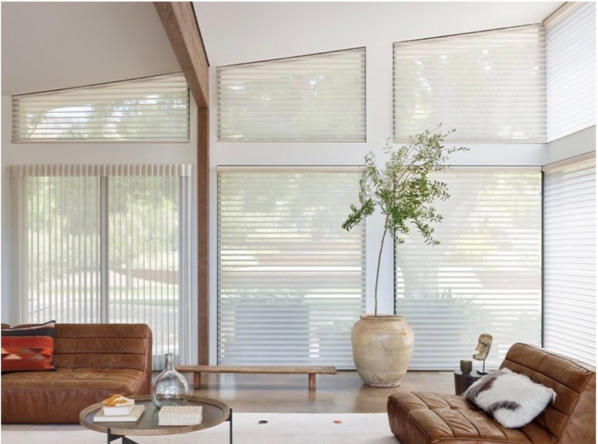 Norman Smart Drape on large windows for Scripps Ranch clients