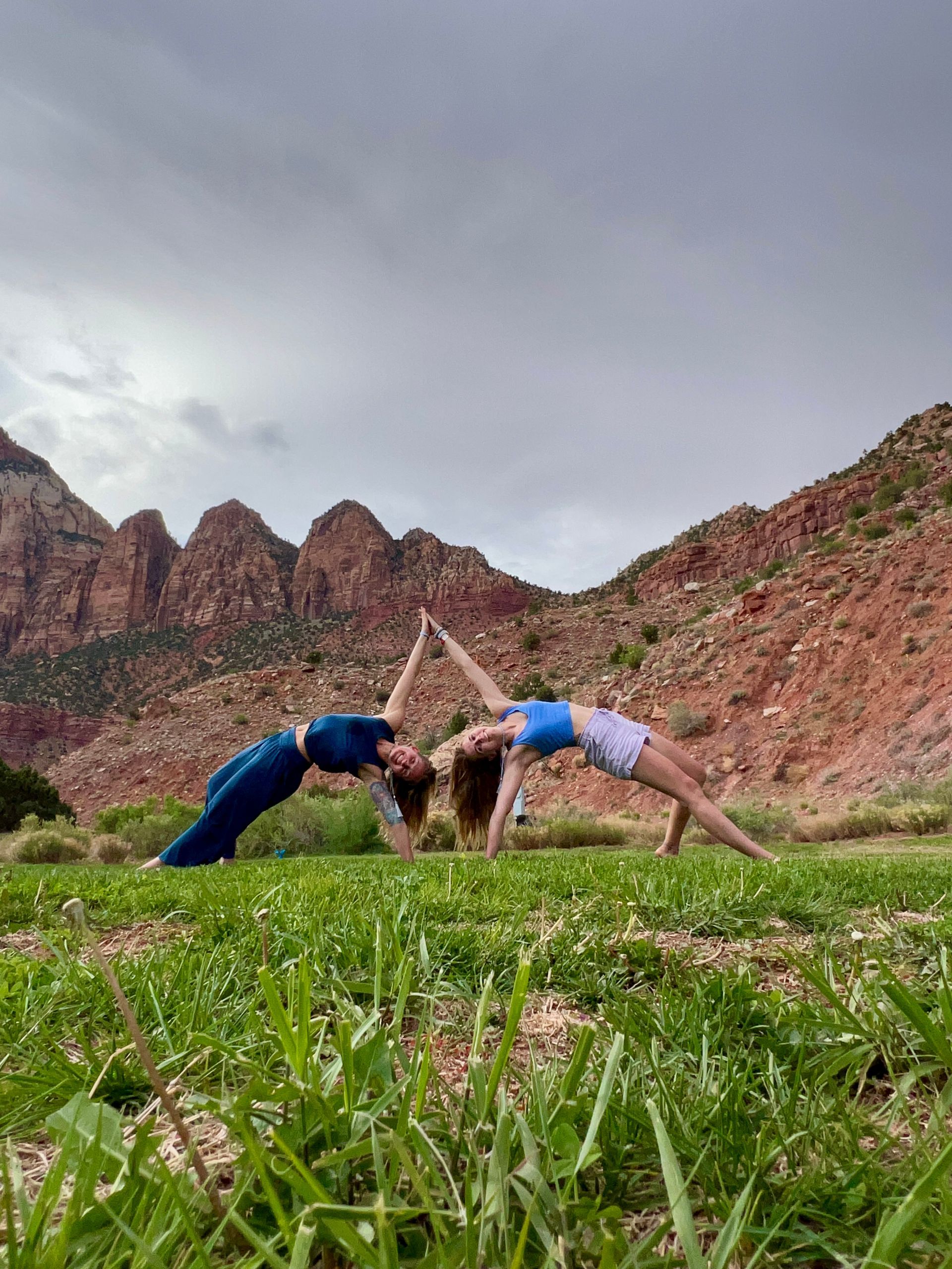 In-person fitness coaching session emphasizing proper form and alignment