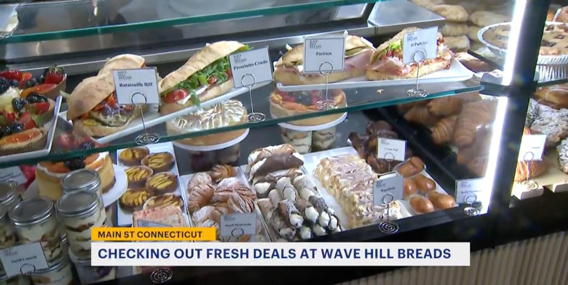 Wave Hill Breads Cafe News 12 Video