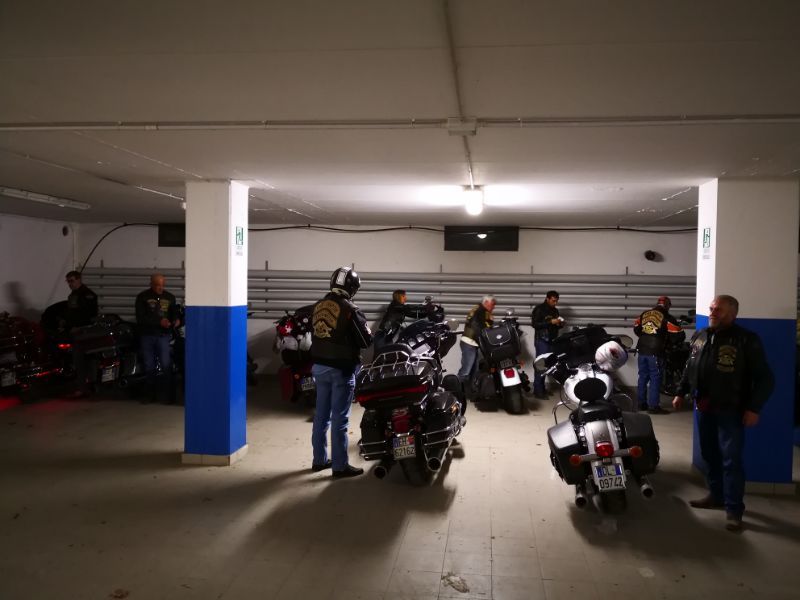 parcheggio interno riservato