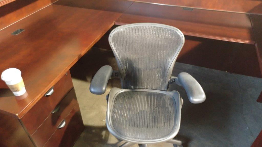 Refurbished Lounge Chair — Gray Office Chair in Fort Wayne, IN