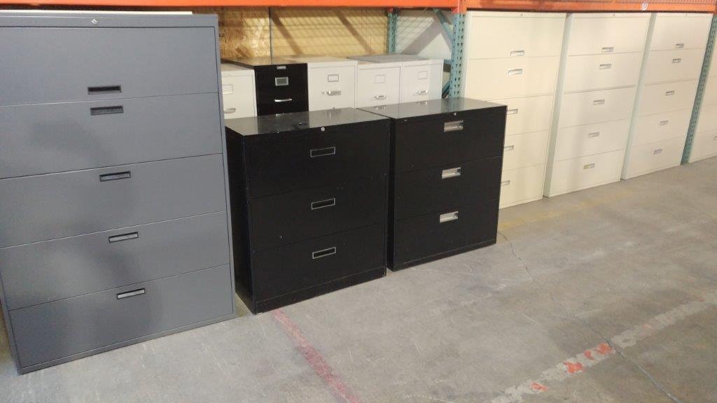Refurbished Office Storage — Black Drawers in Fort Wayne, IN