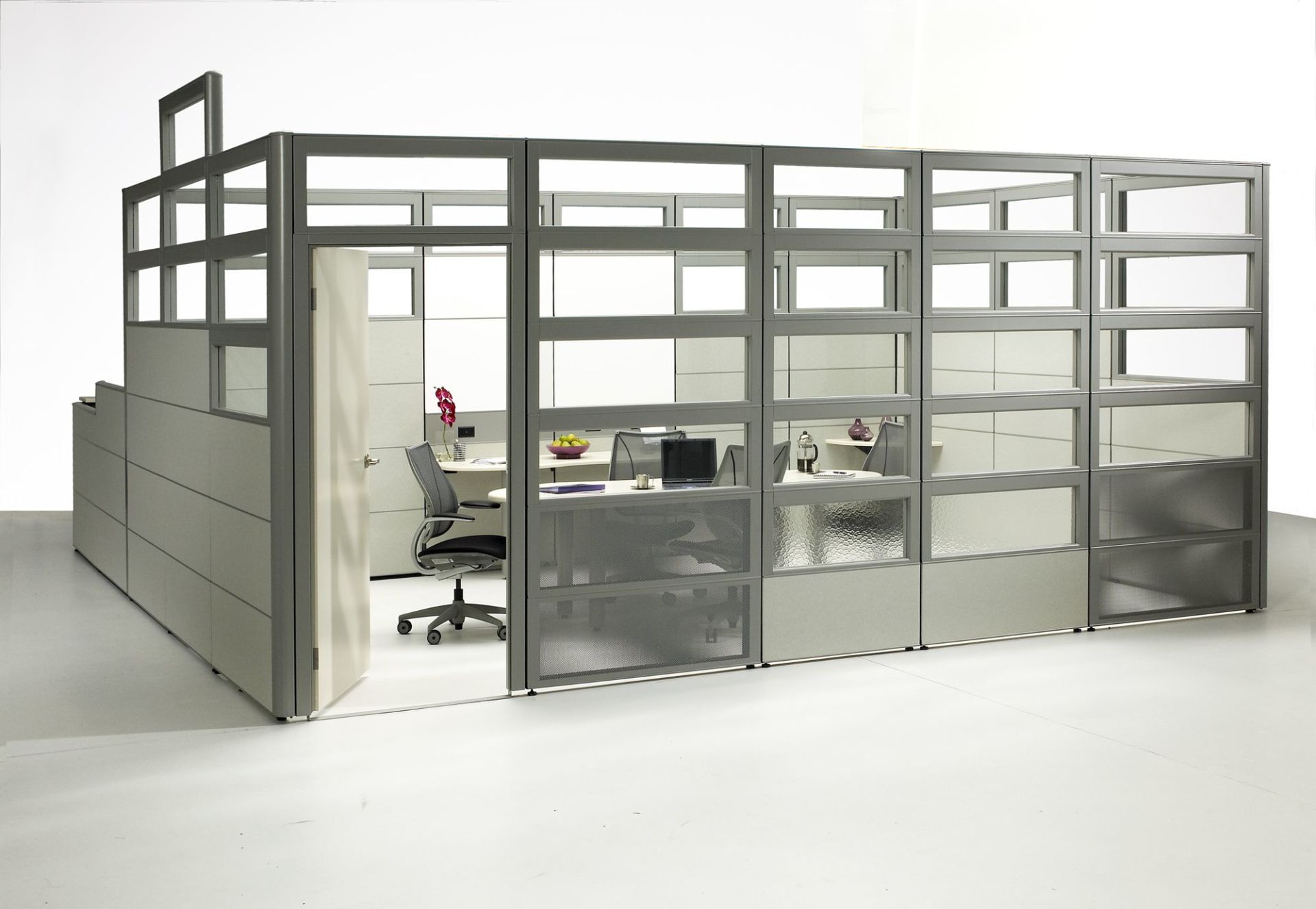 Panel Desk — Small Office Room in Fort Wayne, IN